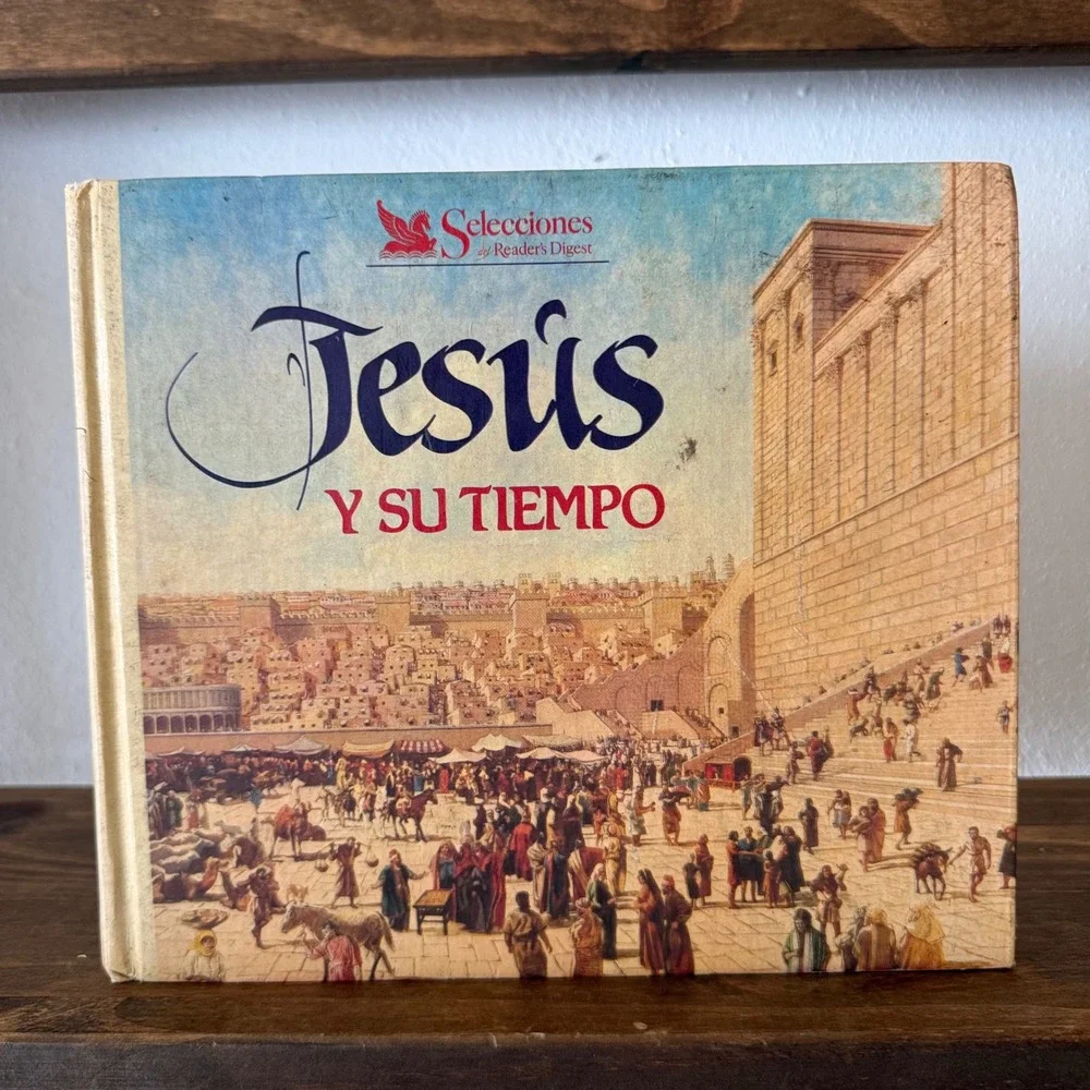 Vintage Jesus y Su Tiempo Reader's Digest Spanish Edition 1990 Hardcover Book